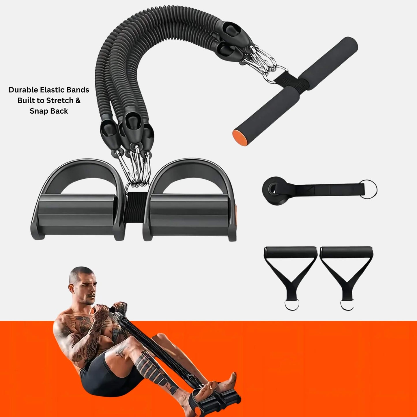 PowerFlex Pedal Resistance Trainer for Home Workout