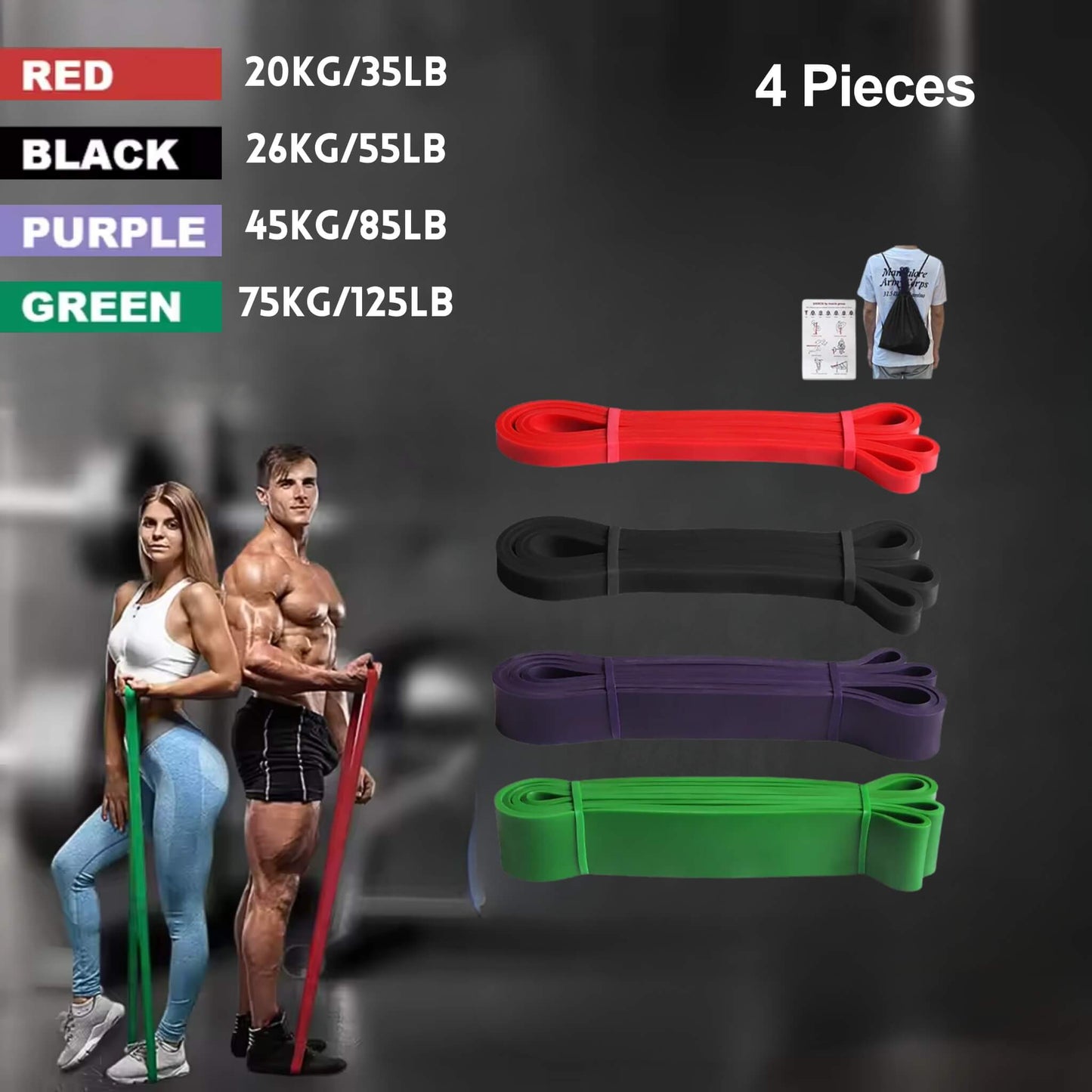 Resistance Band Front View