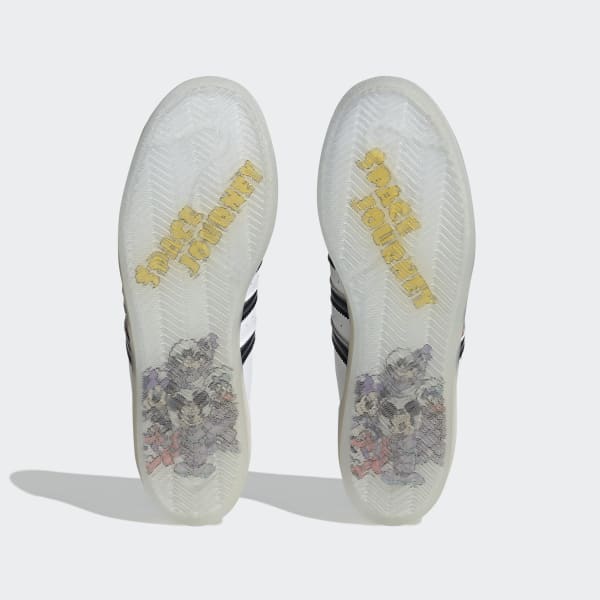 Disney x Adidas Superstar White Navy Blue Sneaker