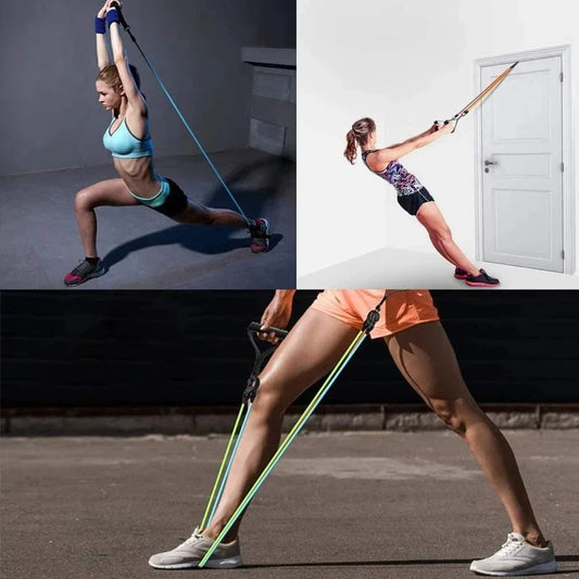 FlexCore 3-Level Resistance Bands Set Front View