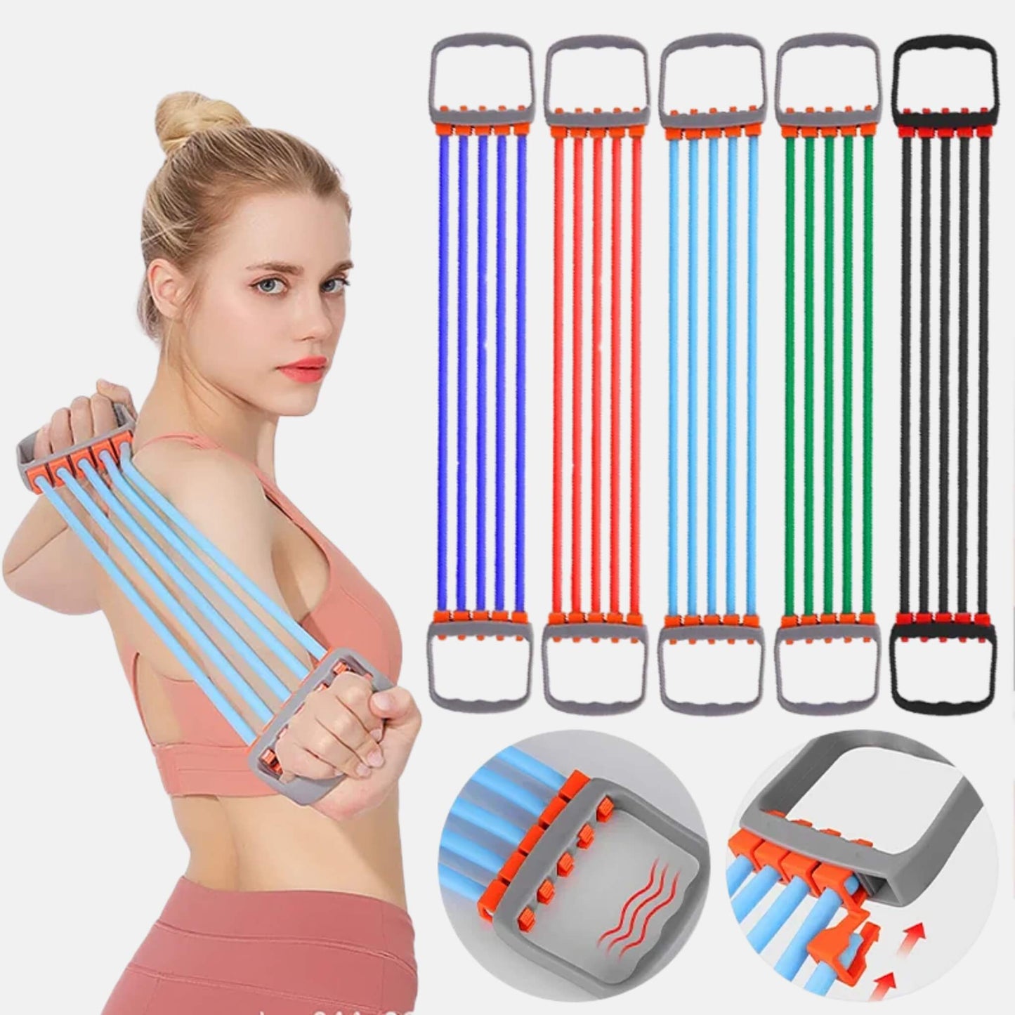 Ultimate PowerX Chest Expander Full Set