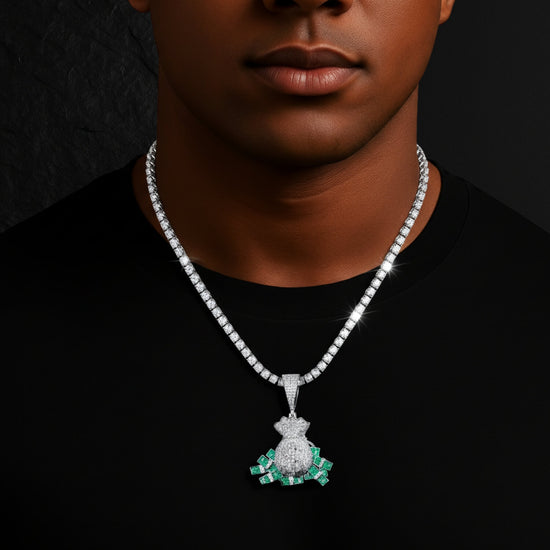 Iced Out Jesus Tag Moissanite Pendant Collection