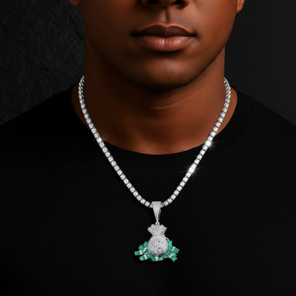 Iced Out Jesus Tag Moissanite Pendant Collection